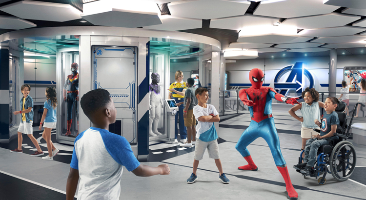 Disney Cruise Line Wish Spider-Man Kids Club